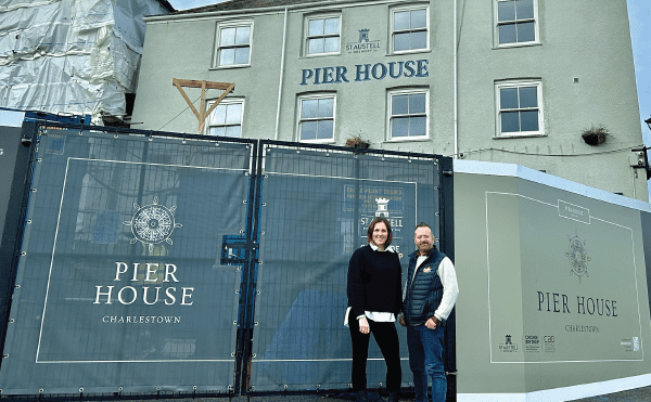 Pier House pub currently under renovation