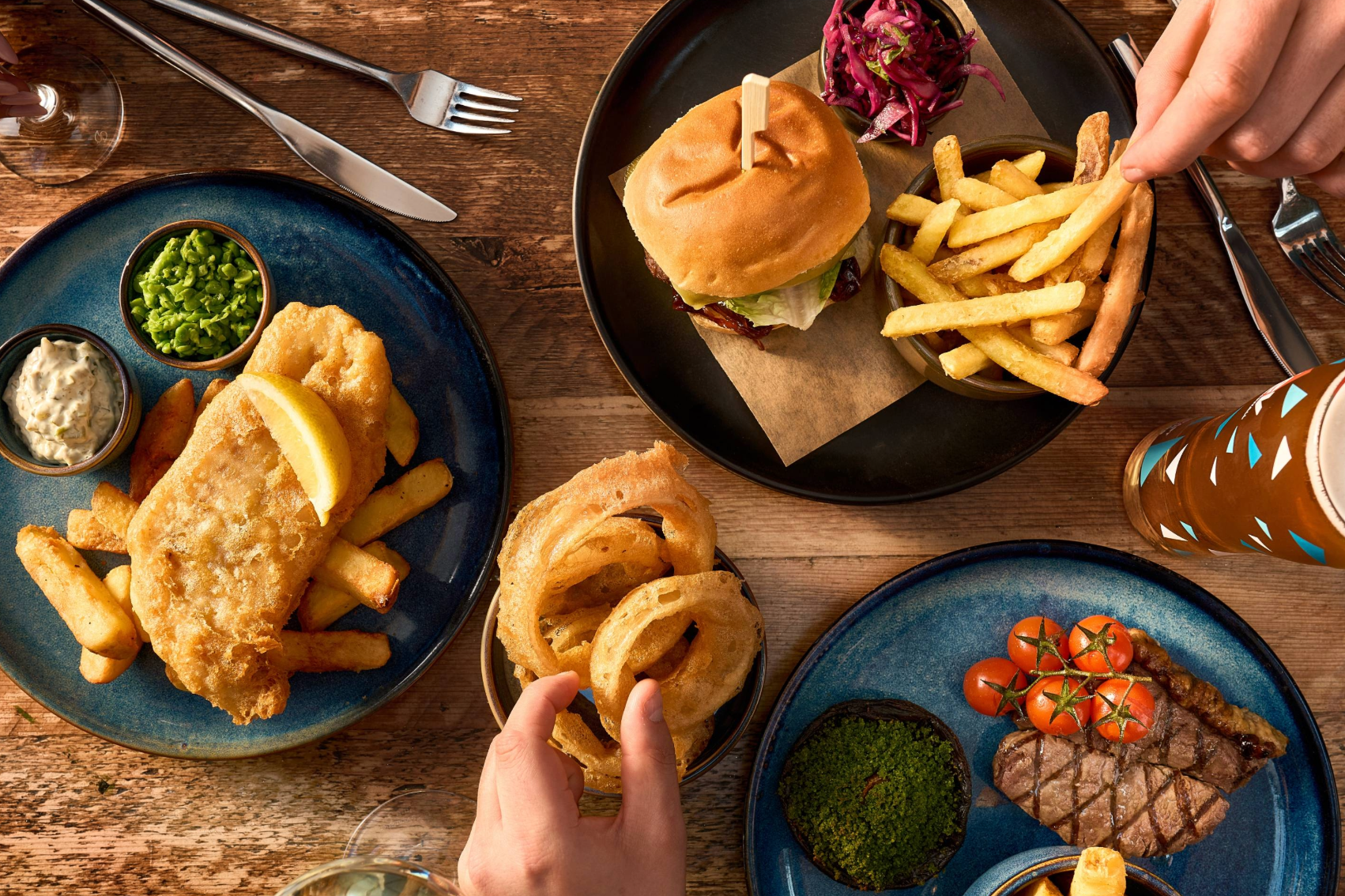 Hicks Bar Food, St Austell Brewery