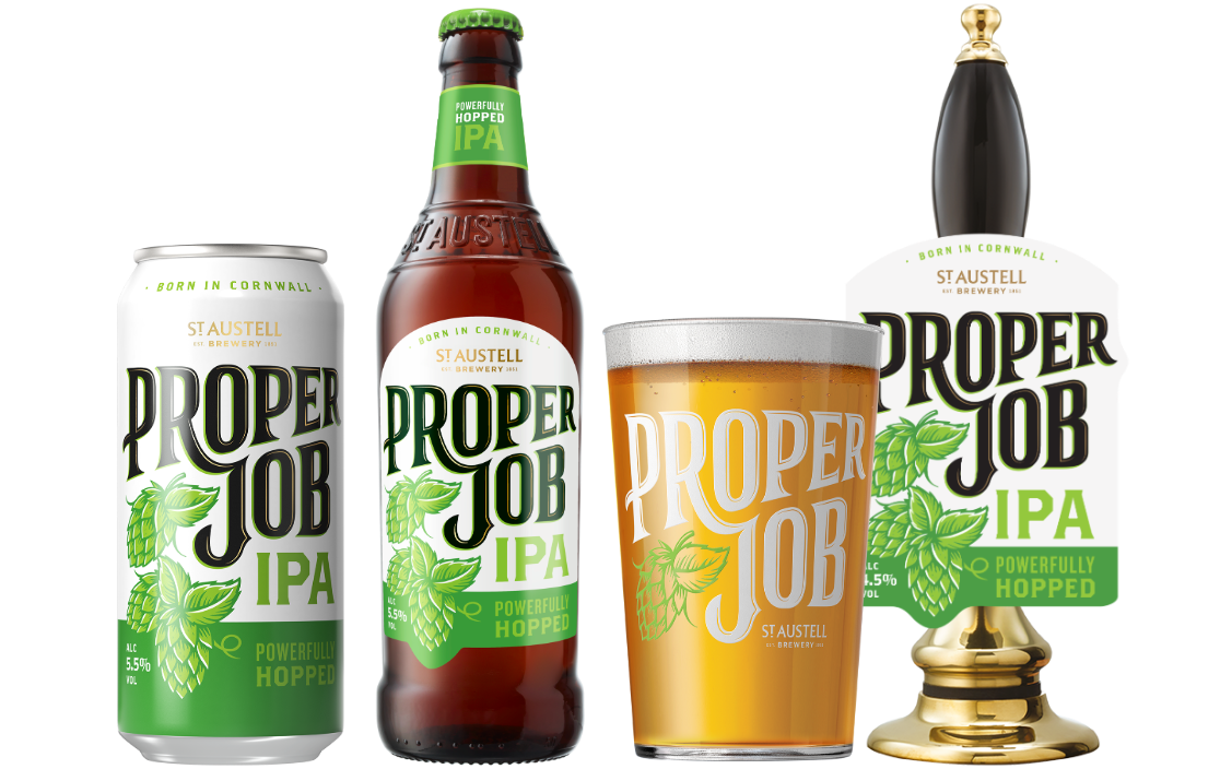 Proper Job Can, Bottle, Pint and Cask