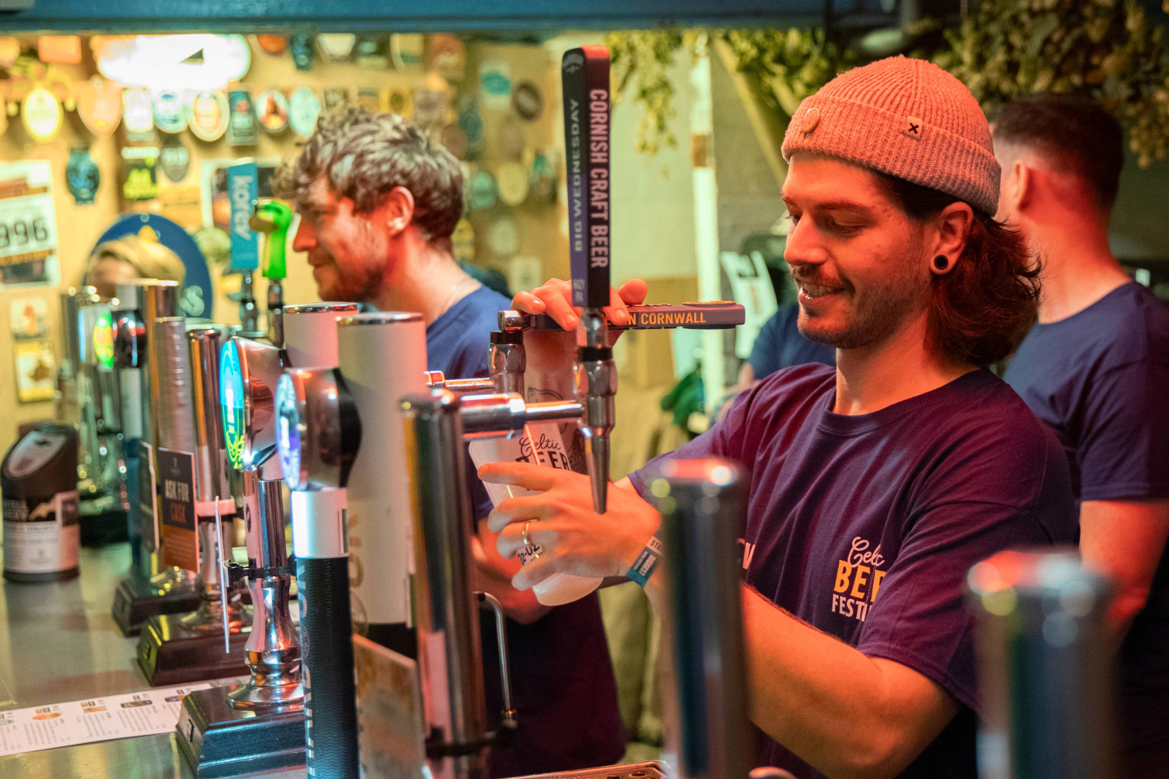 Celtic Beer Festival Beer Pouring Slim Promo
