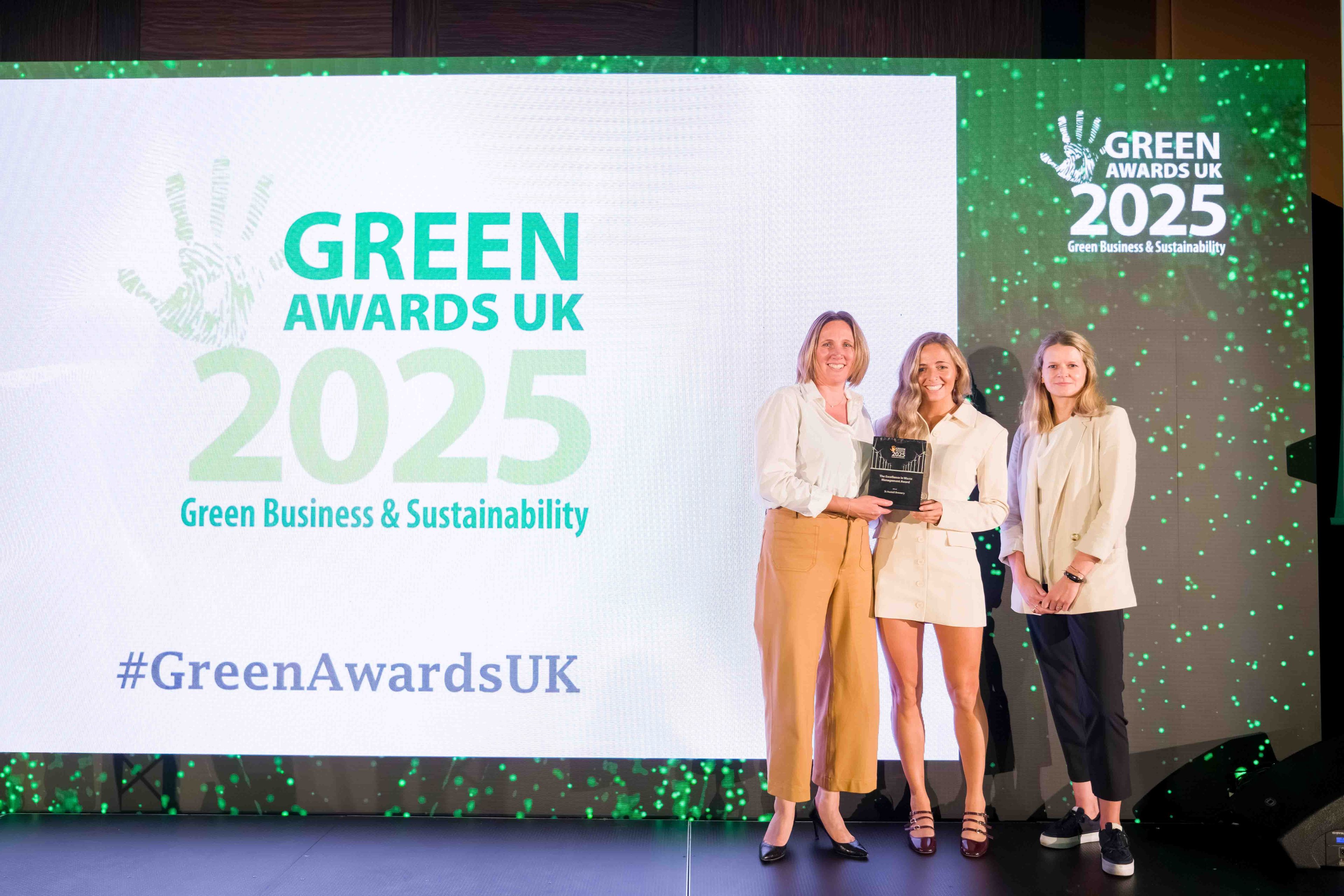 St Austell Brewery at the Green Awards UK 2025