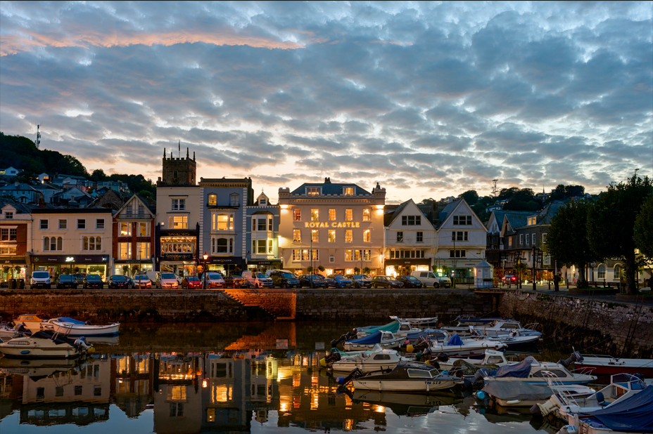 The Royal Castle on the harbourfront in Dartmouth